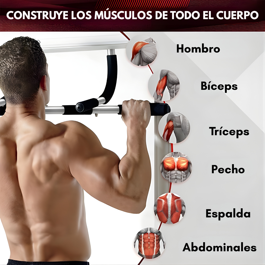BARRA MULTIFUNCIONAL – Entrena fuerte en casa
