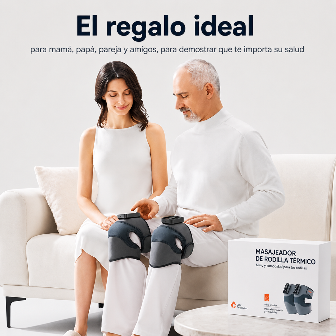 RODILLERA ELÉCTRICA — Calor y vibración para aliviar el dolor articular