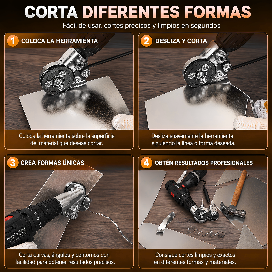 CORTADOR DE PLACAS – Cortes limpios sin chispas