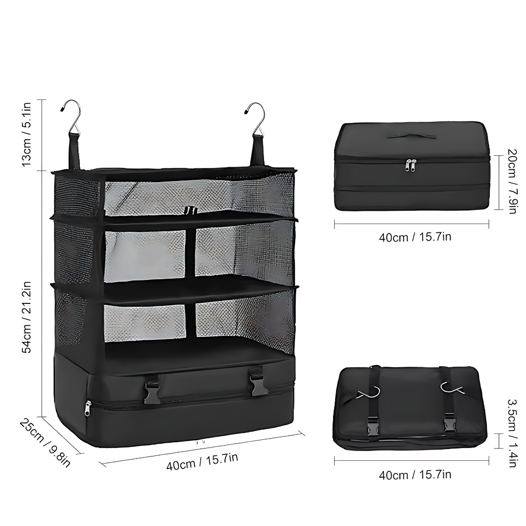 CLOSET PORTÁTIL EXPANDIBLE – Organización adaptable para cualquier espacio