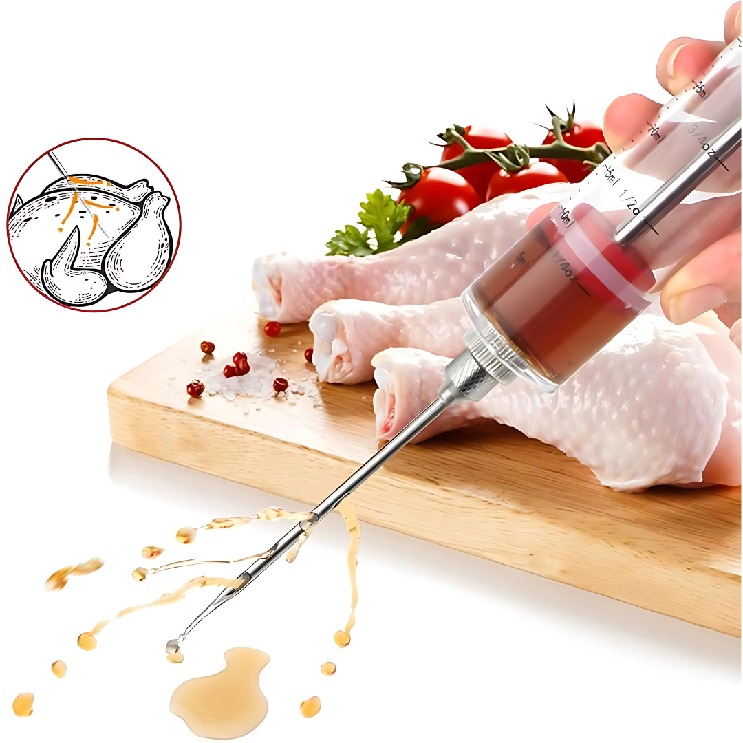 JERINGA PARA MARINAR – Sabor intenso en cada bocado