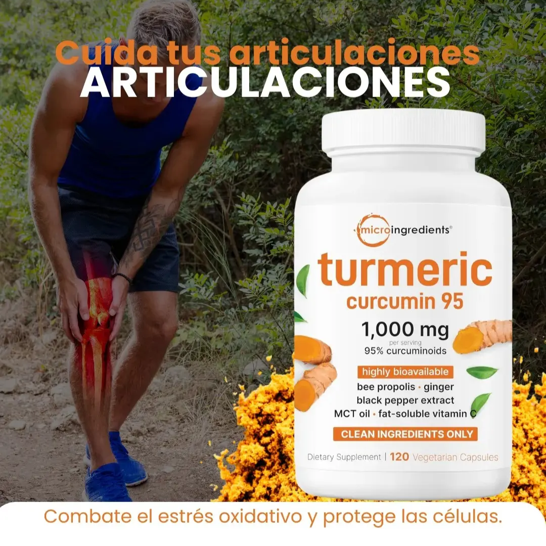 TURMERIC CÚRCUMA ORIGINAL — Antiinflamación profunda, articulaciones ligeras y bienestar total desde la naturaleza