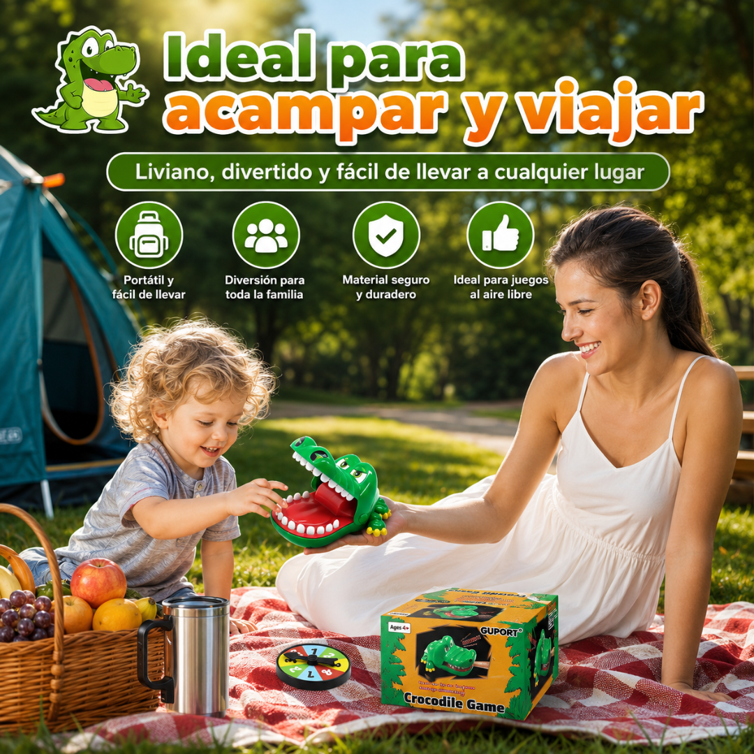 JUEGO DE MESA CROCODILE DENTIST – Diversión para toda la familia