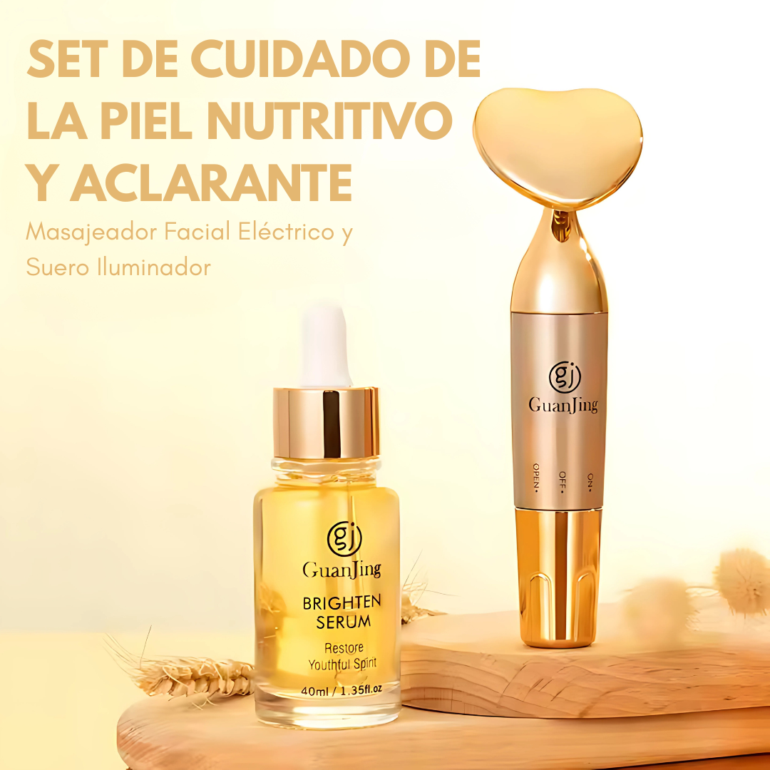 SERUM HIDRATANTE Y MASAJEADOR FACIAL – Hidratación profunda y efecto antiedad en un solo paso