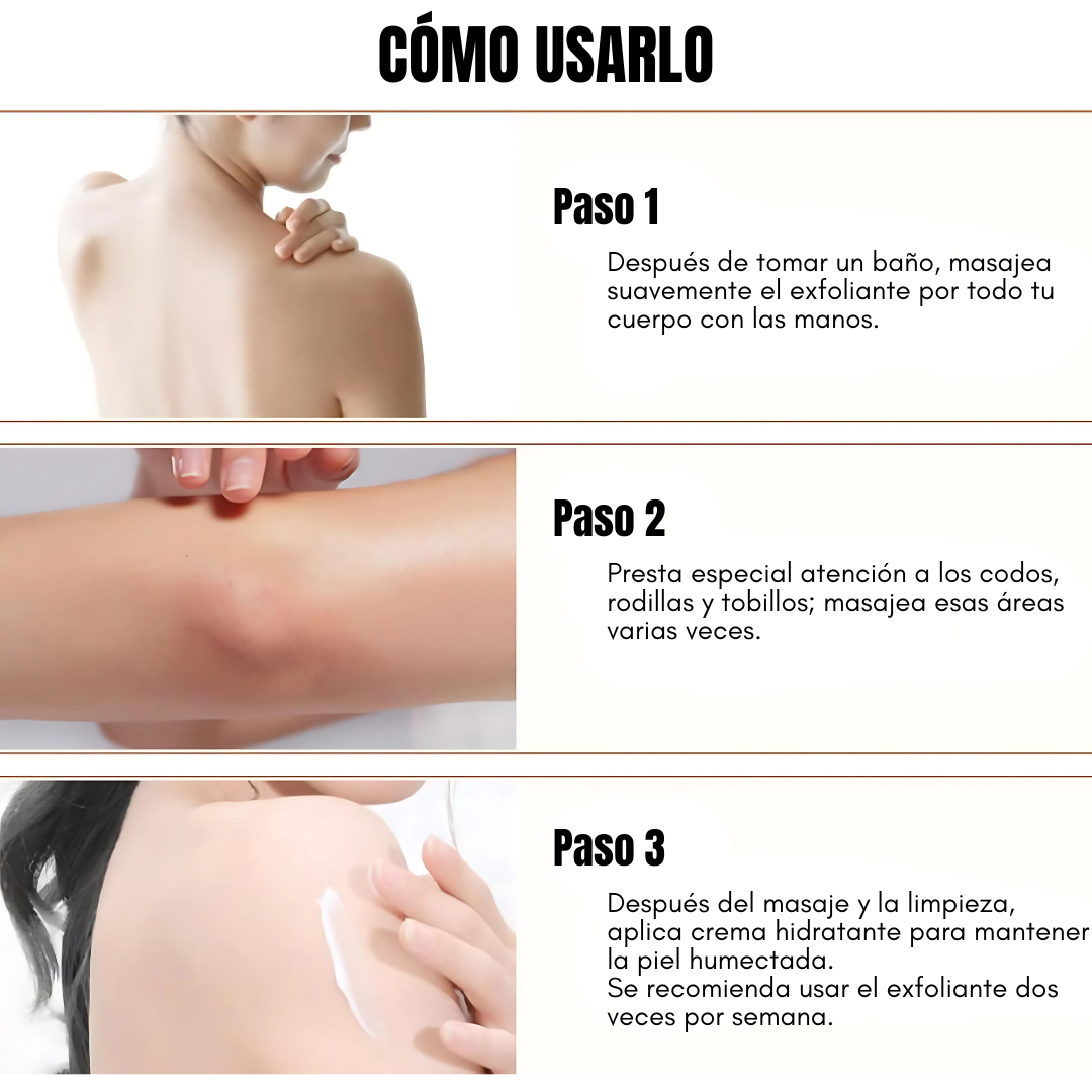 EXFOLIANTE DE ARROZ PARA CUERPO Y ROSTRO – Piel suave, limpia y luminosa naturalmente