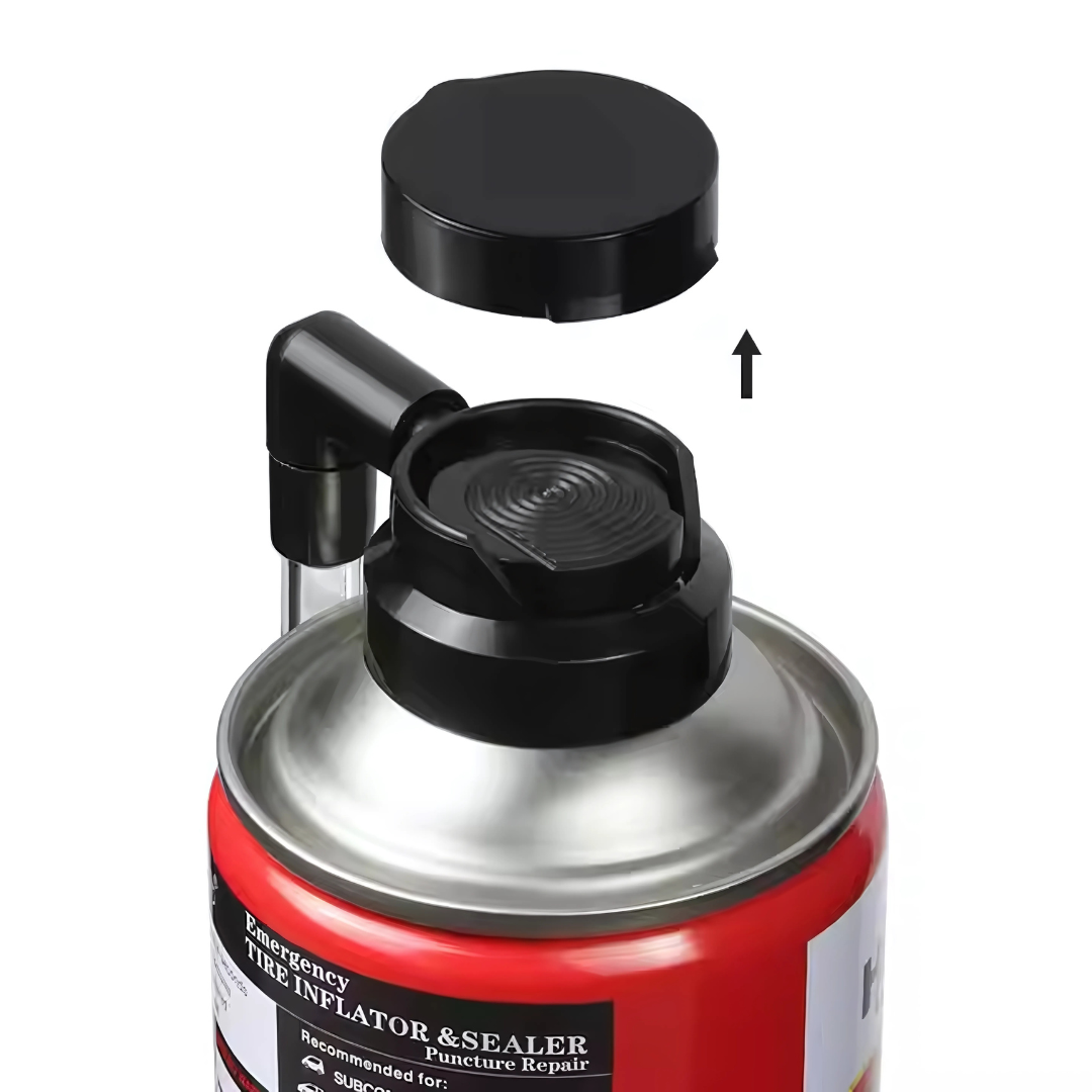 SPRAY PARA PINCHAZOS – Repara tu llanta en minutos, sin herramientas ni esfuerzo
