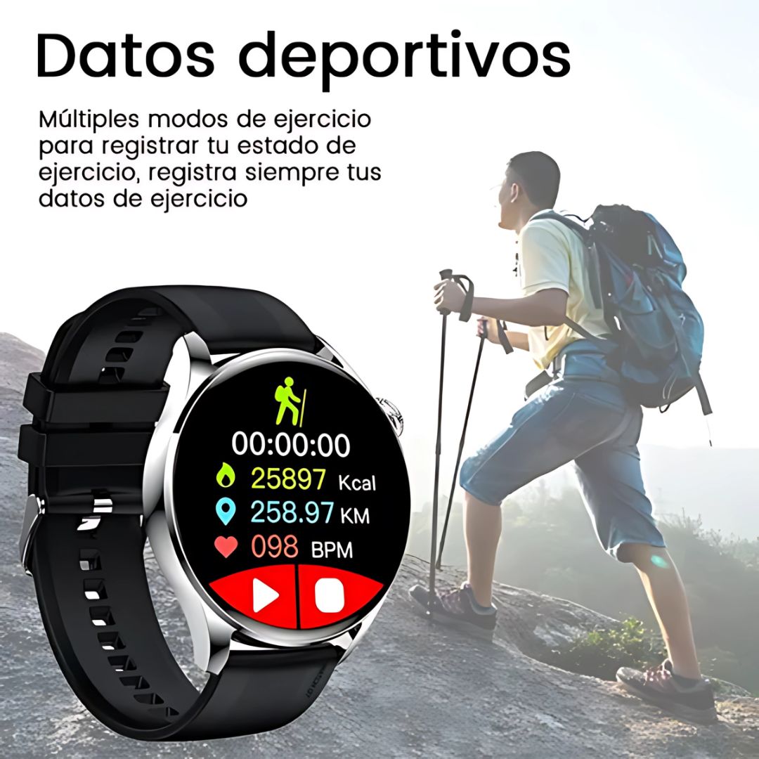 SMART WATCH GT5 – Tecnología, salud y estilo en tu muñeca