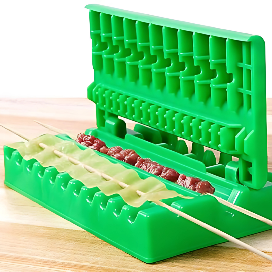 MAQUINA DE BROCHETA – Prepara tus brochetas en segundos sin esfuerzo