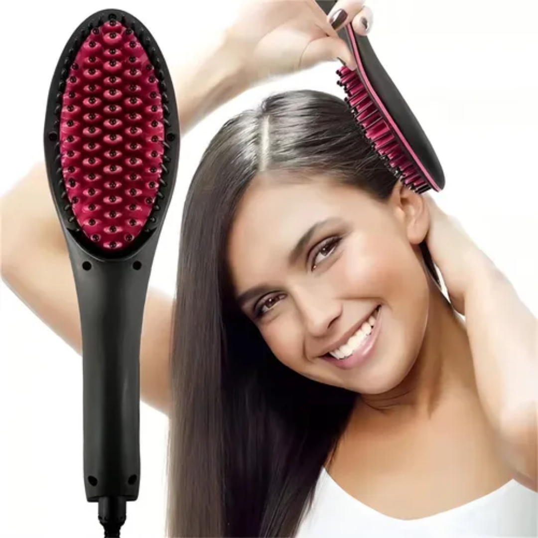 CEPILLO ALISADOR DE PELO – Cabello liso y brillante en minutos