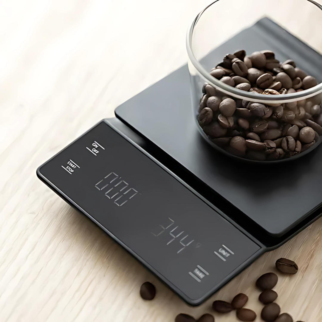 PESA GRAMERA CON TEMPORIZADOR – Precisión para tu cocina y café