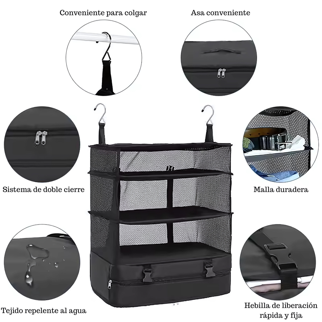 CLOSET PORTÁTIL EXPANDIBLE – Organización adaptable para cualquier espacio