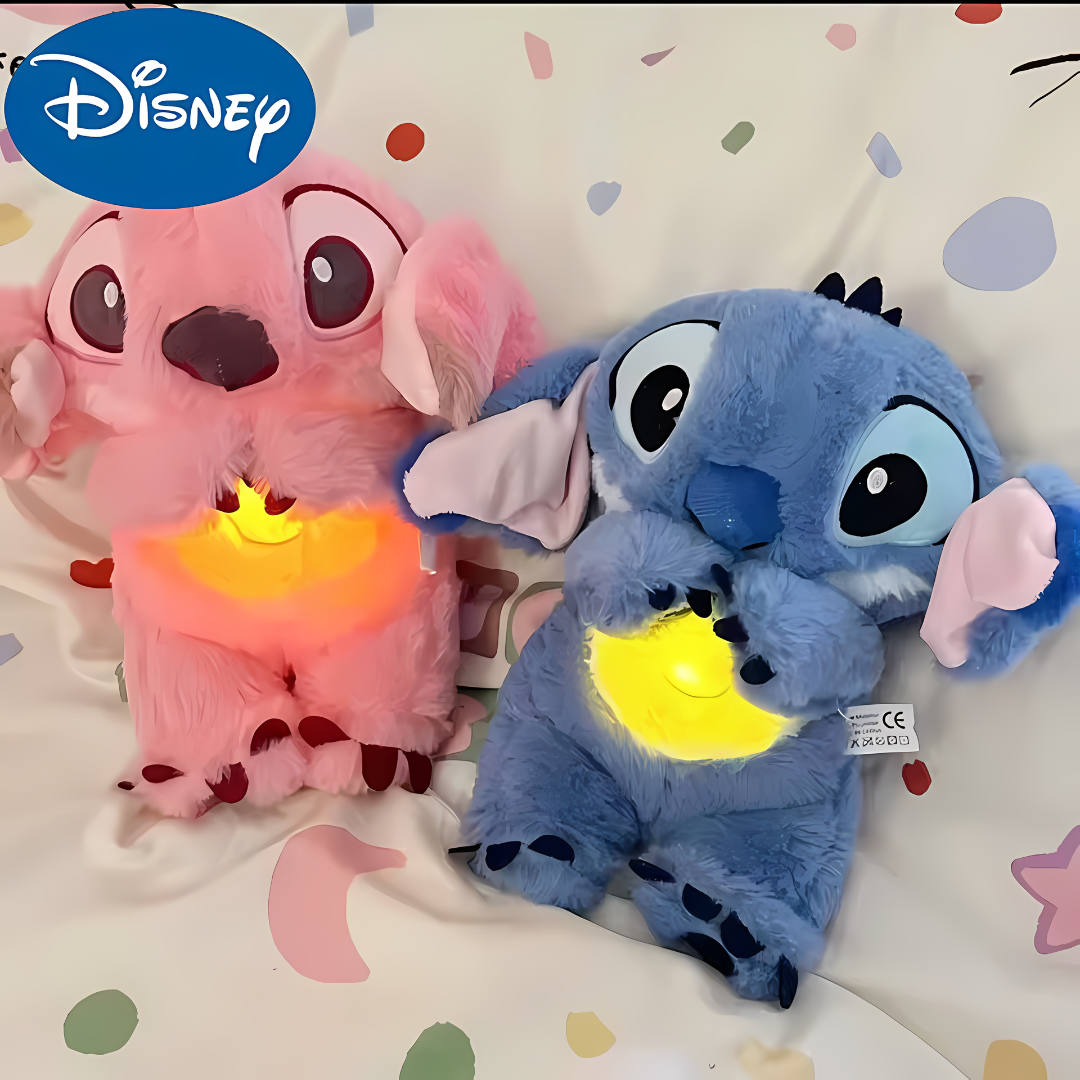 PELUCHE STITCH RELAX – Respiración guiada para dormir mejor y relajarte