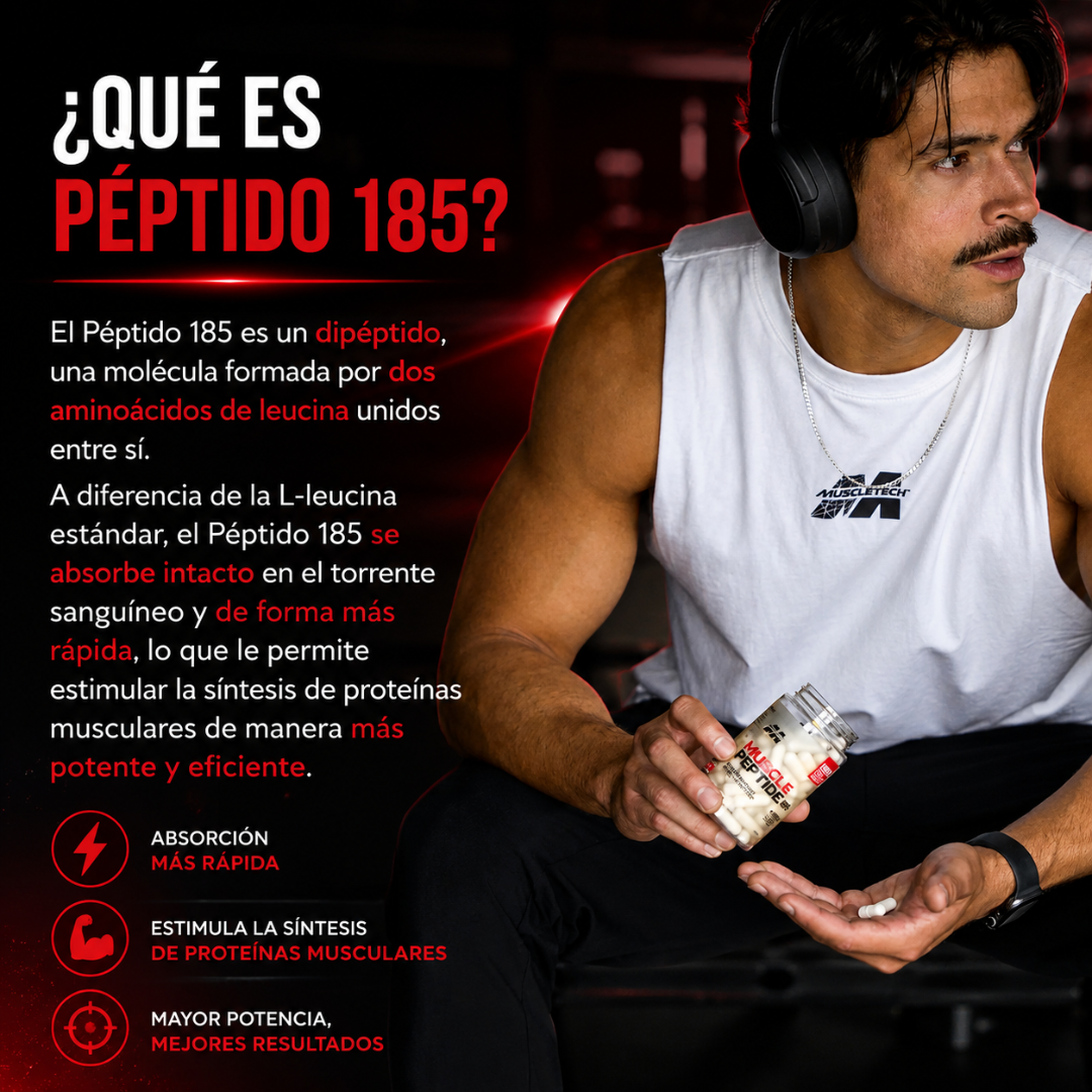 MUSCLE PEPTIDE – Apoyo muscular y rendimiento masculino