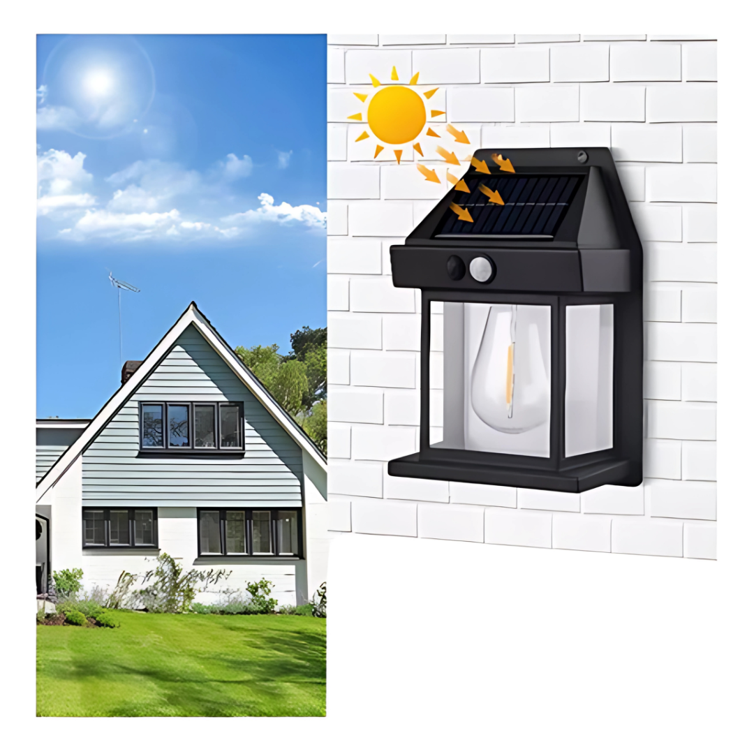LÁMPARA SOLAR – Iluminación automática sin cables ni consumo eléctrico