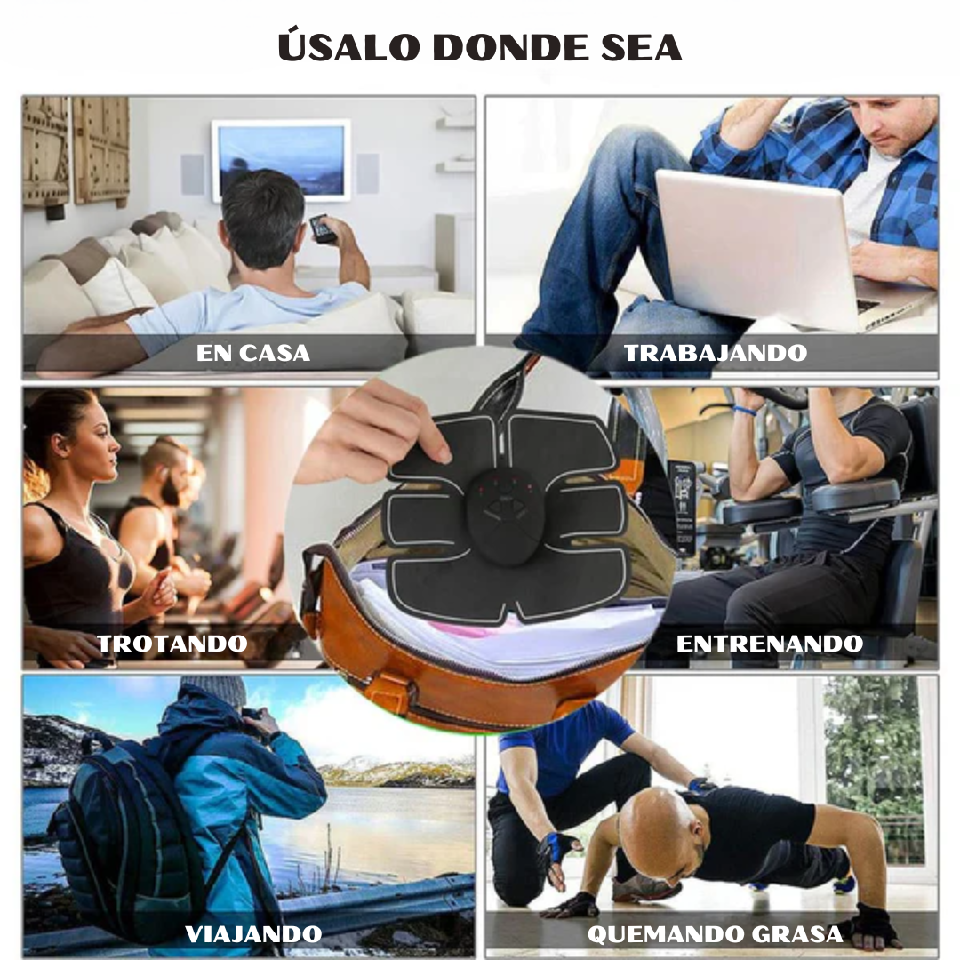 Electroestimulador Muscular CorePulse - Define tu abdomen sin largas rutinas de gimnasio.