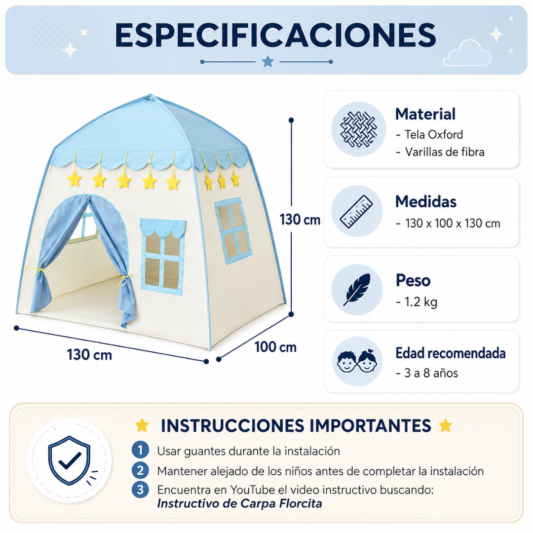 CASA DE JUEGO – Un espacio amplio para imaginar, jugar y crear
