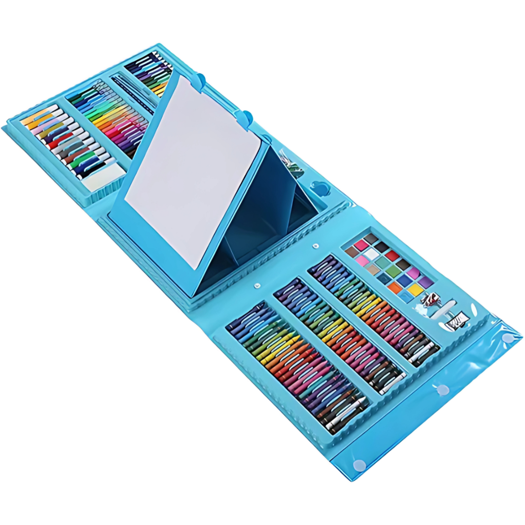 SET DE CRAYONES 208 PCS – Creatividad sin límites para niños y adultos