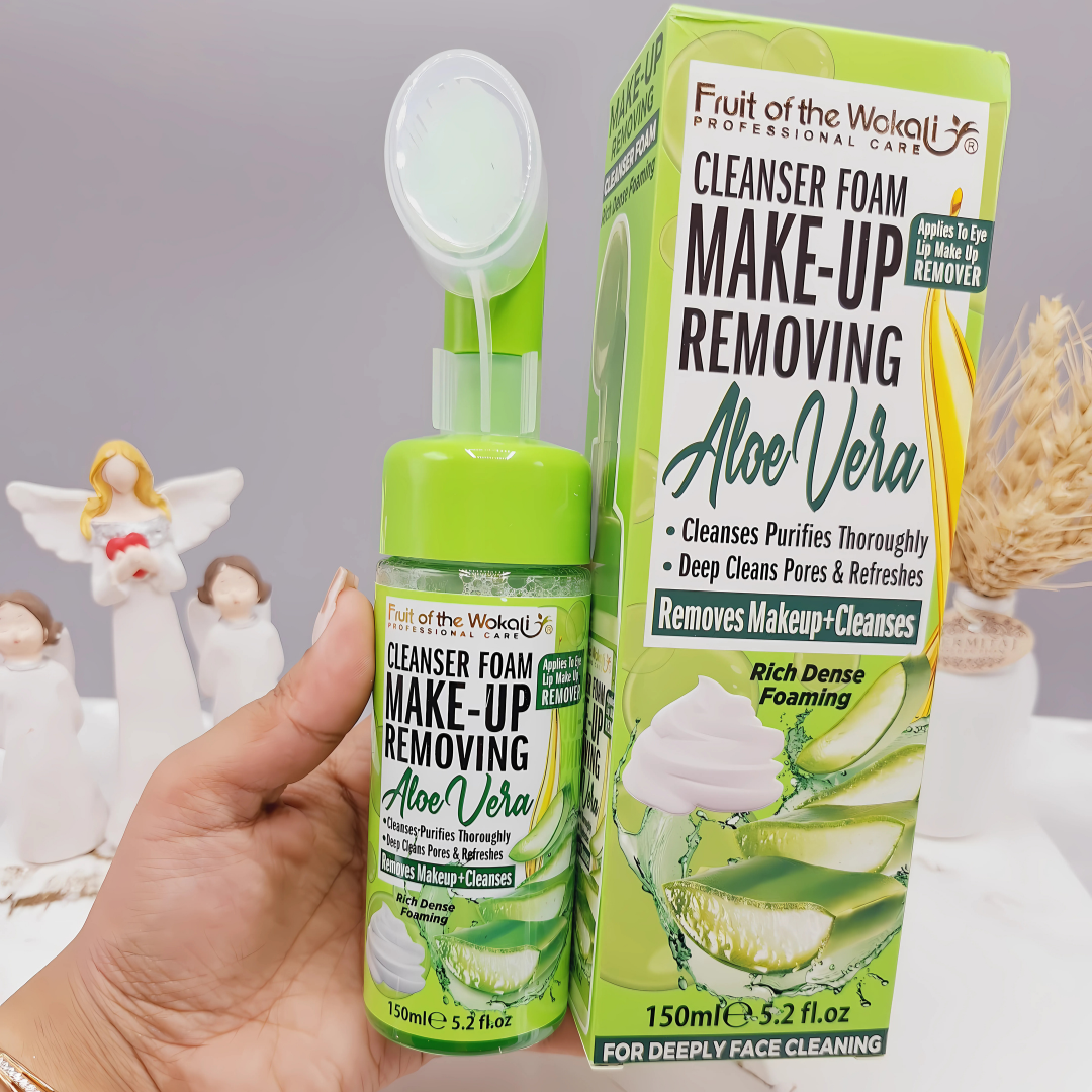 REMOVEDOR DE MAQUILLAJE (ALOE VERA) – Limpieza profunda con suavidad natural