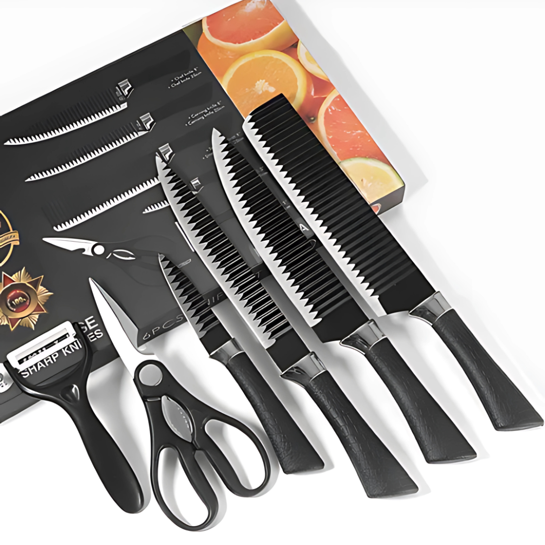 JUEGO DE CUCHILLOS DE COCINA – Precisión y estilo en cada corte