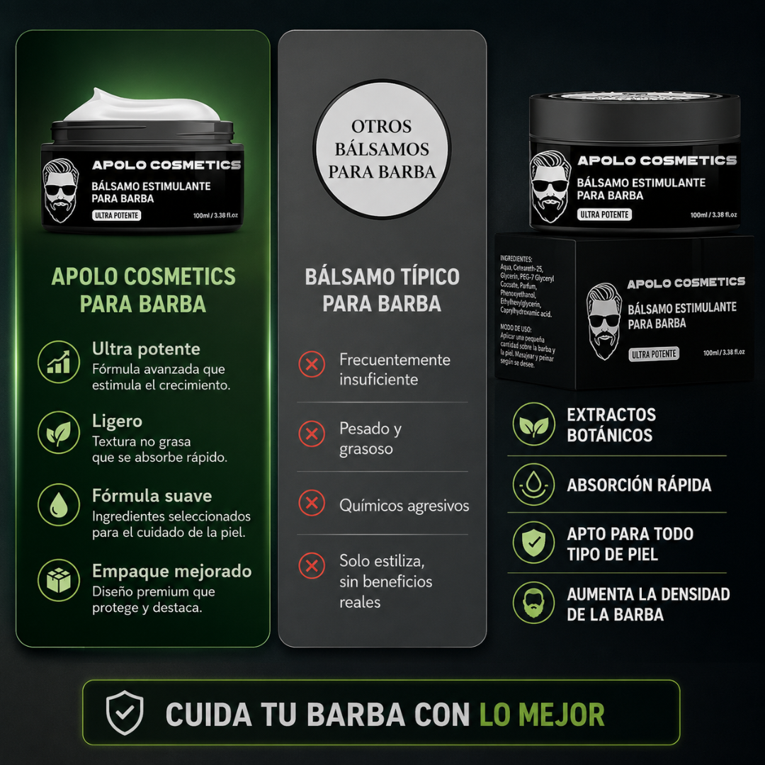 CREMA APOLO – Barba hidratada y definida