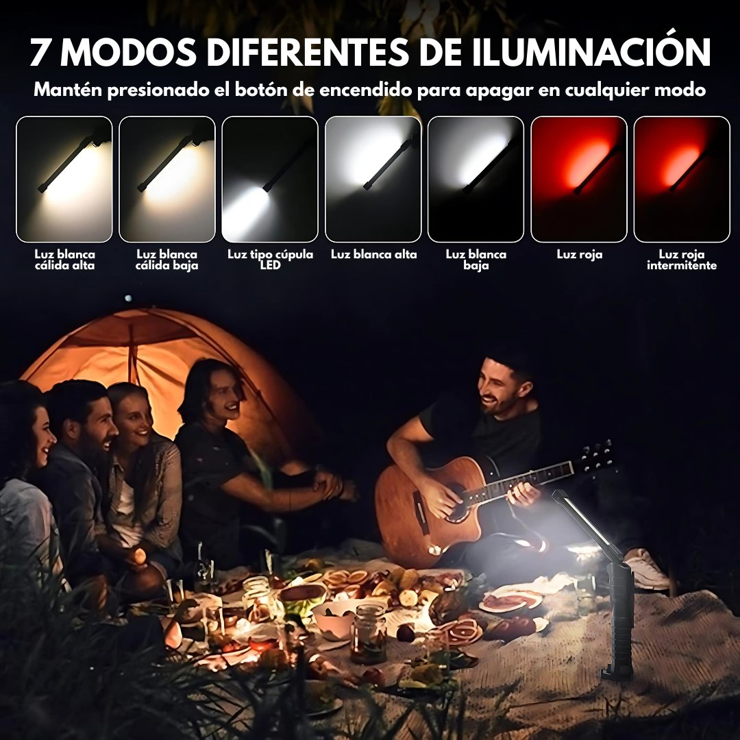 Linterna de Emergencia 360° – La luz que nunca te abandona