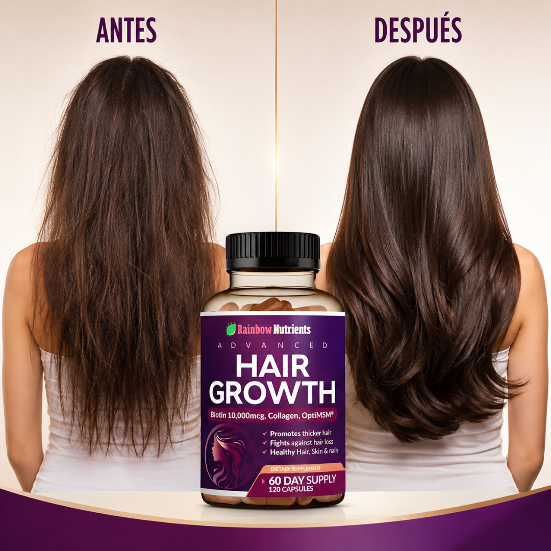 HAIR GROWTH — El cabello que perdiste puede volver a crecer