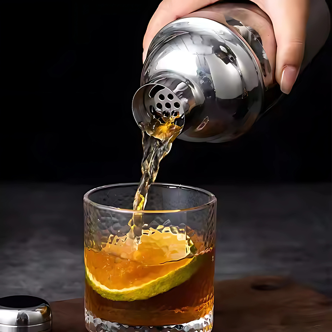 COCTELERA COBBLER 550ML (SHAKER) – Tus cócteles perfectos como un bartender profesional
