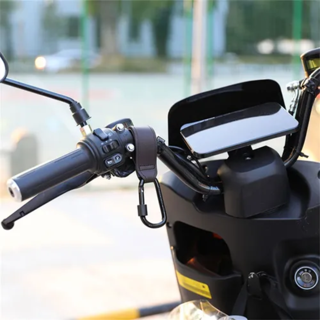 GANCHO COLGADOR DE CUERO – Resistencia y estilo para tus accesorios