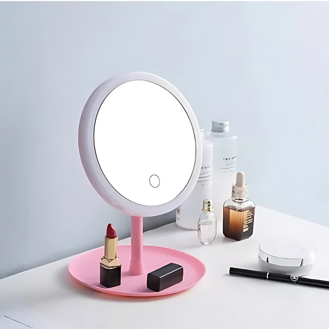 ESPEJO ILUMINADO – Detalles perfectos con aumento y luz en cualquier lugar