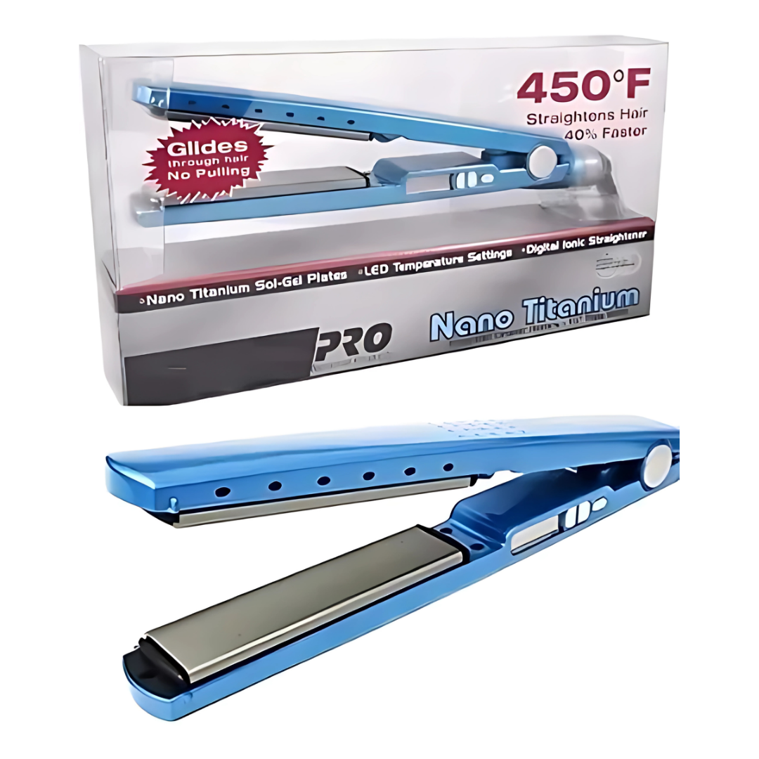 PLANCHA TITANIUM – Alisado profesional rápido y sin maltratar tu cabello