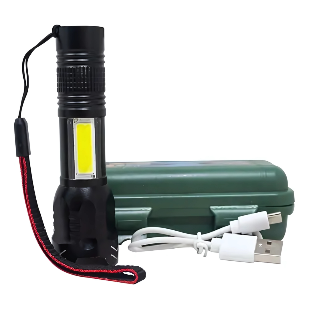 2 LINTERNAS RECARGABLE – Doble potencia, doble seguridad