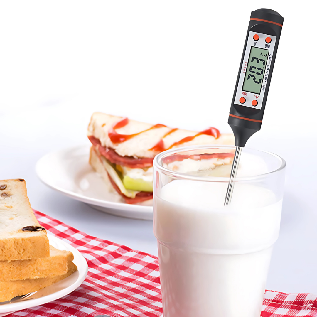 TERMÓMETRO DIGITAL DE COCINA – Cocina precisa, sin adivinar la temperatura