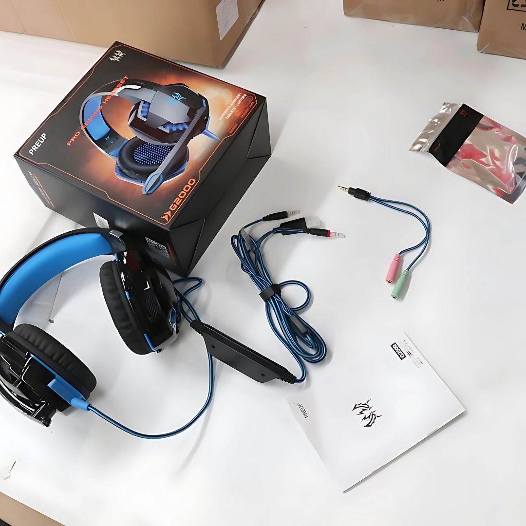 AUDÍFONOS GAMER GM-30 20430-1 – Sumérgete en cada partida con sonido envolvente