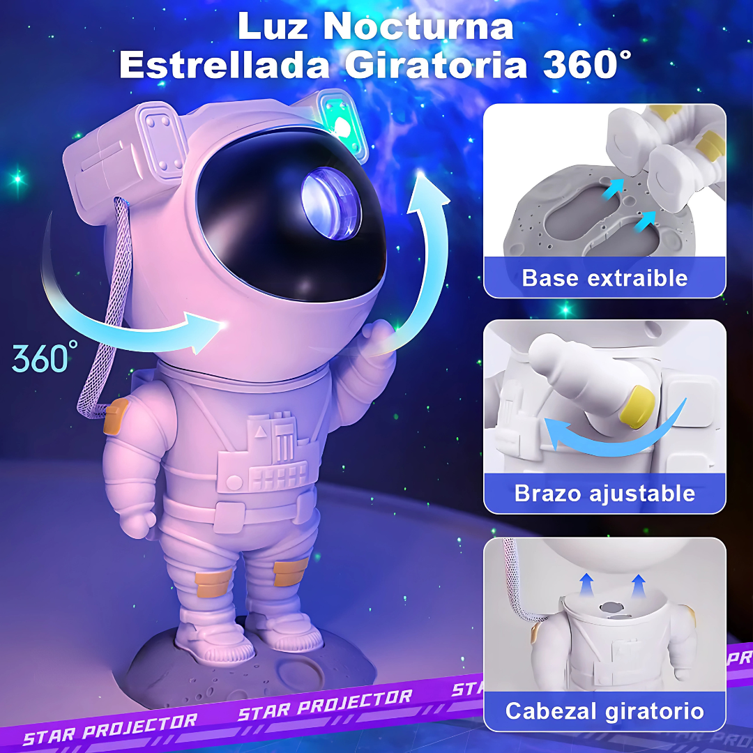 ASTRONAUTA PROYECTOR – Un universo de estrellas en tu habitación