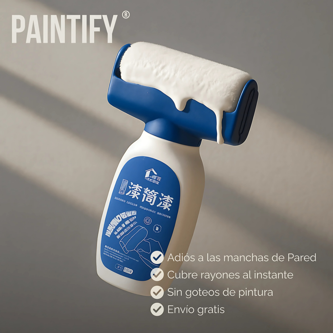 RODILLO DE PINTURA BLANCA – Reparación instantánea para tus paredes