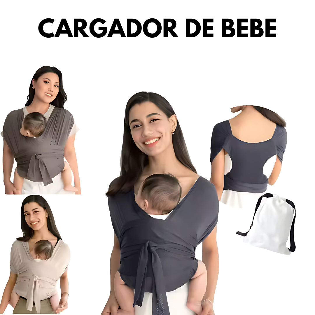 CARGADOR DE BEBÉ – Comodidad y cercanía en cada paseo