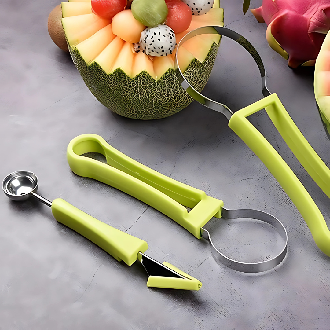 SET DE CORTADORES PARA FRUTAS – Corta, decora y disfruta tus frutas como un profesional
