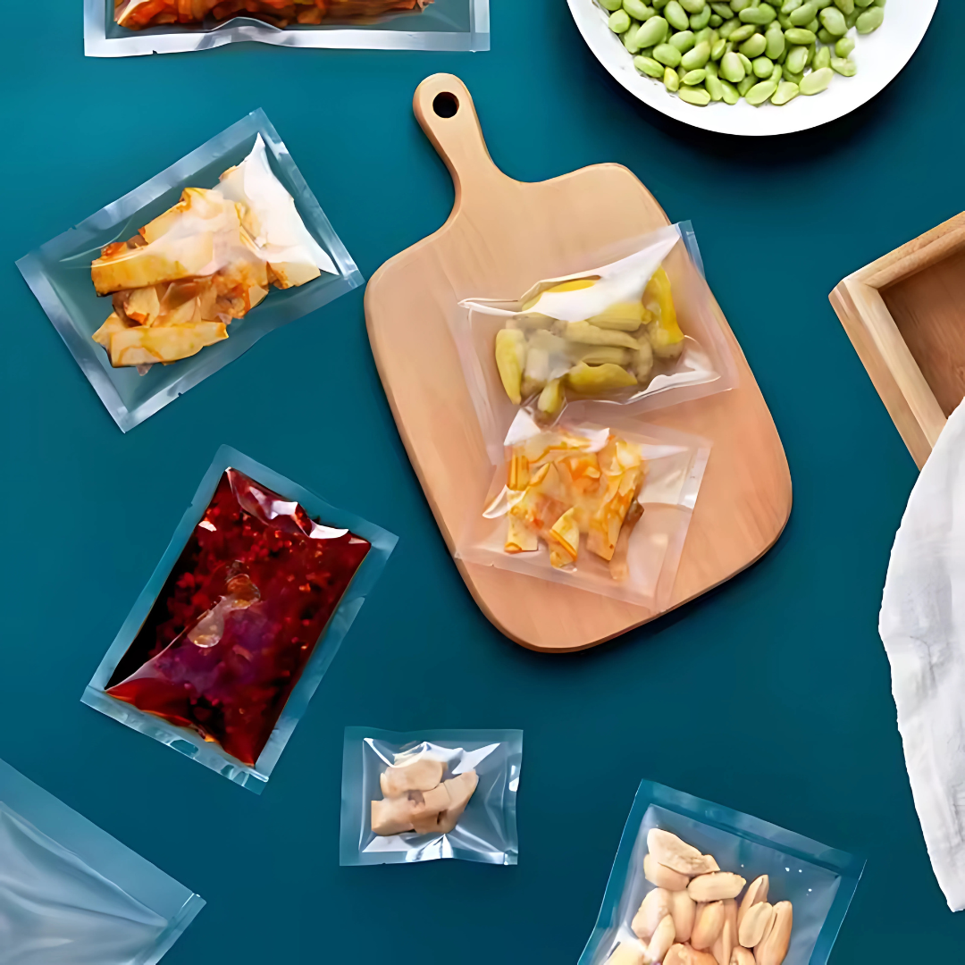 40 BOLSAS PARA SELLO AL VACÍO 15×20CM – Conserva tus alimentos frescos por más tiempo