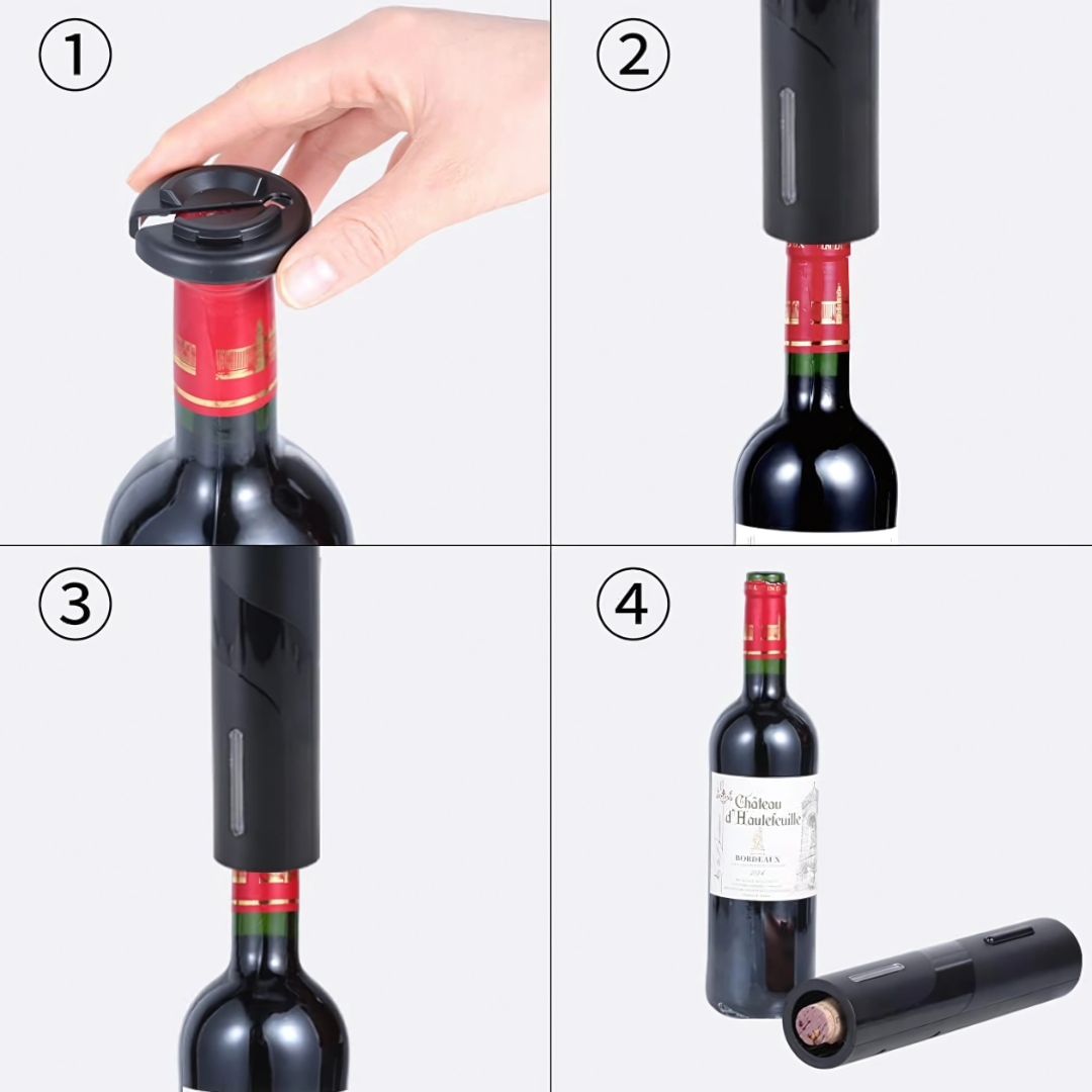 DESCORCHADOR DE VINO – Abre tus botellas con estilo y sin esfuerzo
