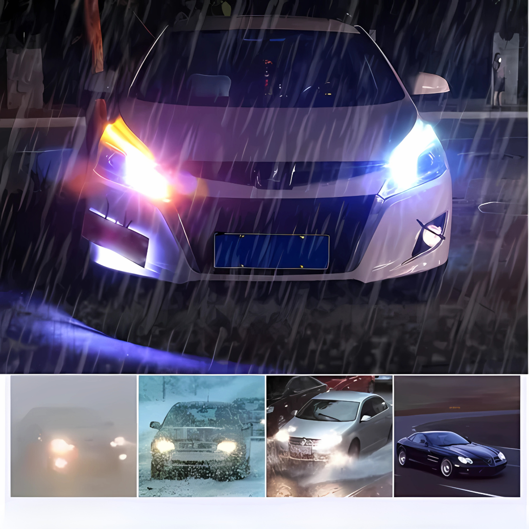 PAR DE LUCES LED PARA AUTO – Potencia y seguridad en la carretera