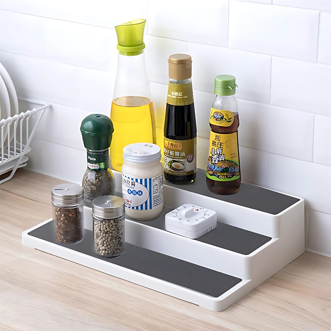 ELEVADOR PARA ESPECIAS, PERFUMES O BOTES – Orden y visibilidad en cada espacio