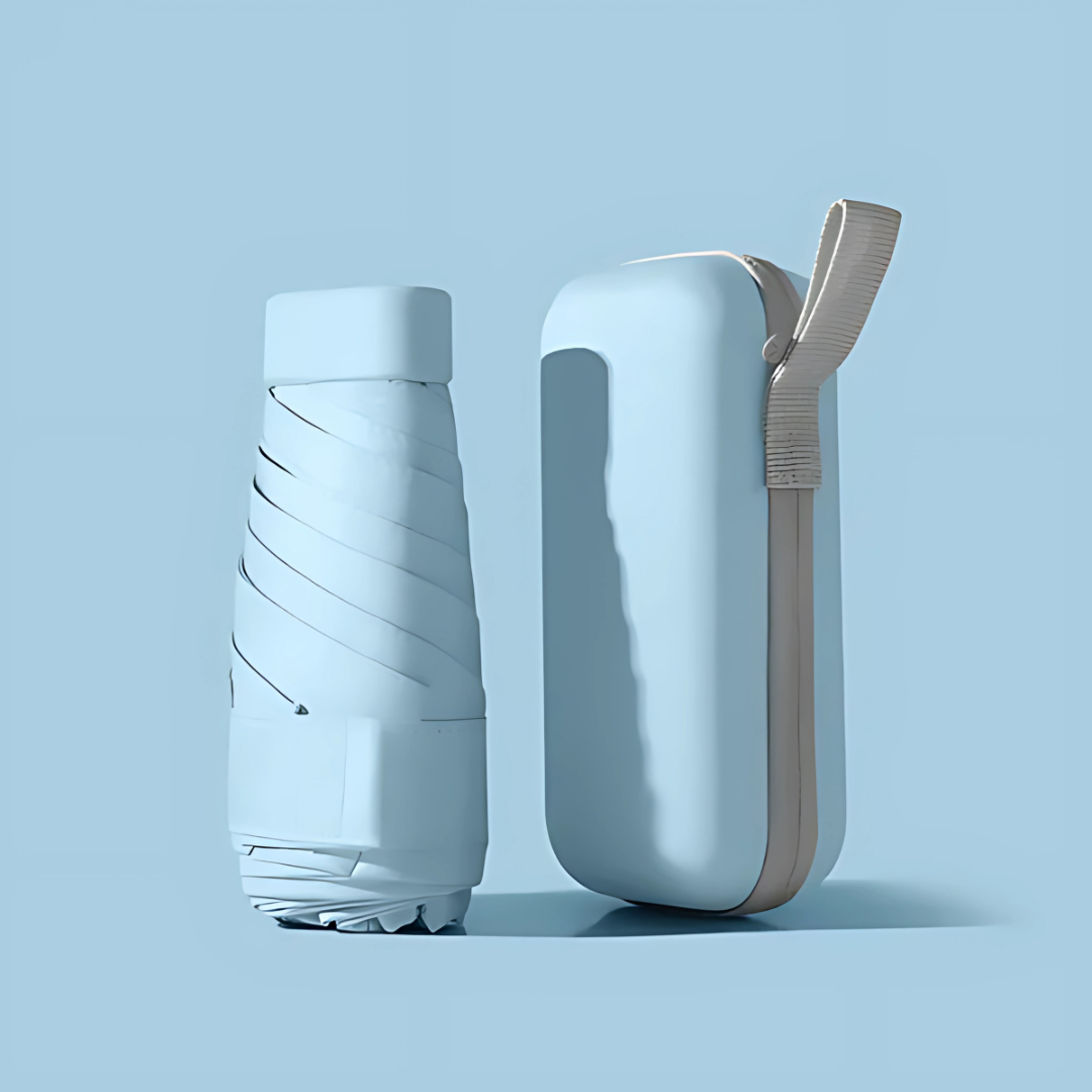 MINI SOMBRILLA – Protección solar y contra lluvia en tamaño de bolsillo