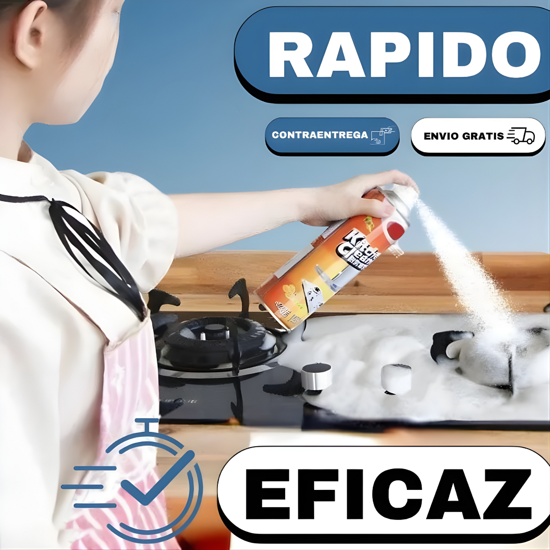 ESPUMA KITCHEN CLEANER – Limpieza profunda sin esfuerzo y sin enjuague