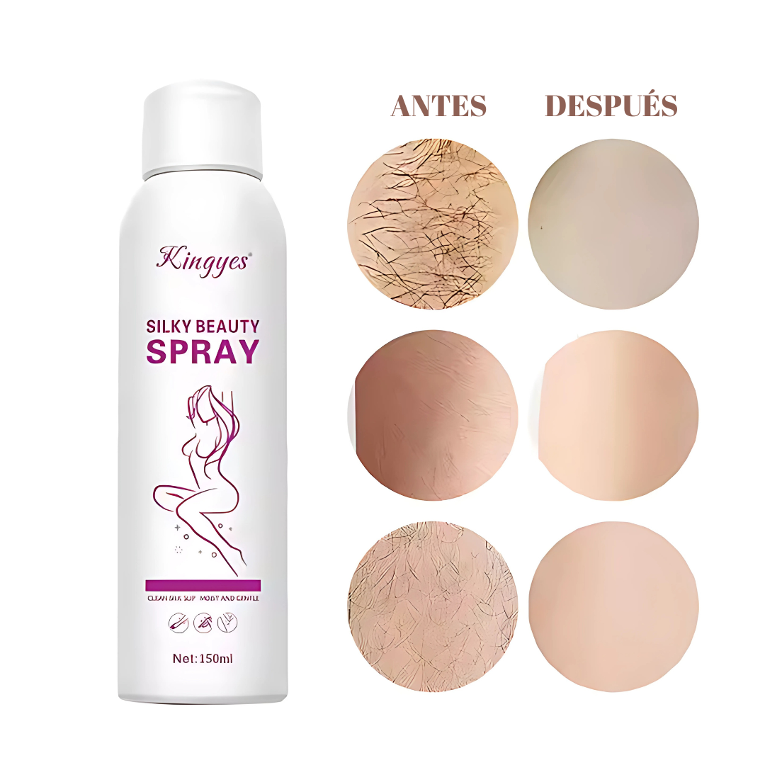 SPRAY DEPILADOR – Piel suave, sin vello y sin dolor en minutos