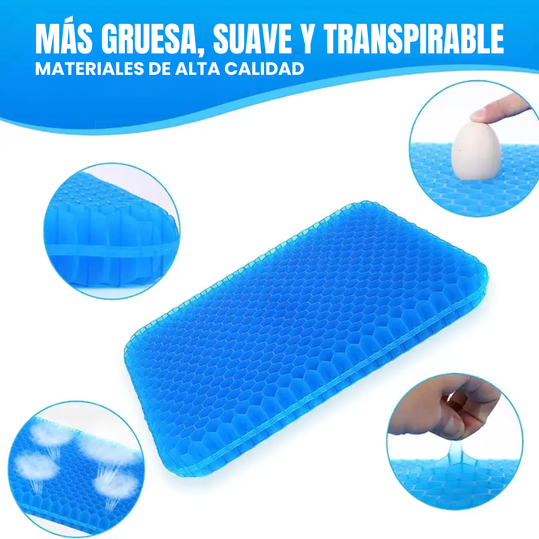 COJIN DE SILICON — La silla más cómoda no la tenías que comprar