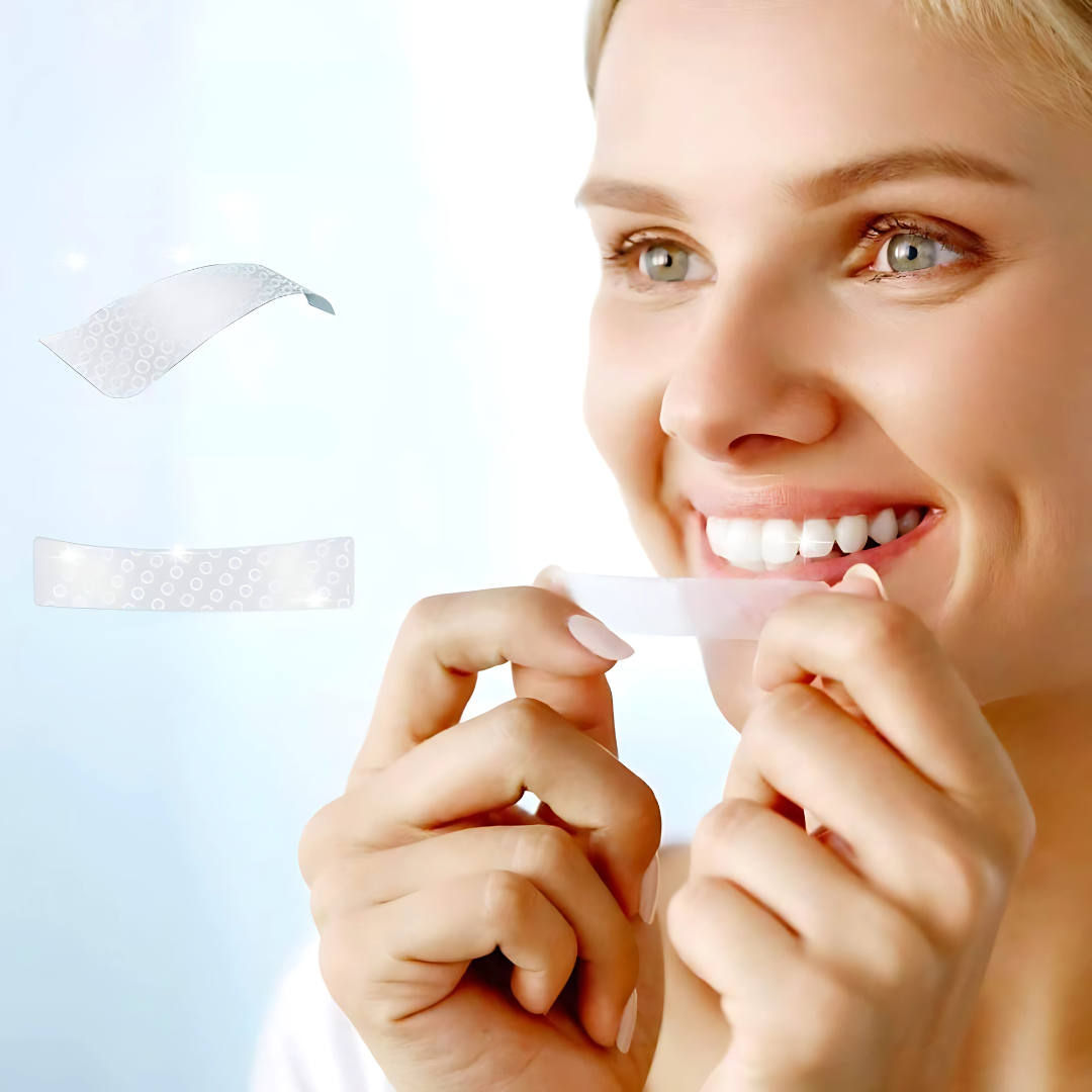 WHITENING STRIPS TIRAS BLANQUEADORAS – Sonríe con seguridad y dientes más blancos