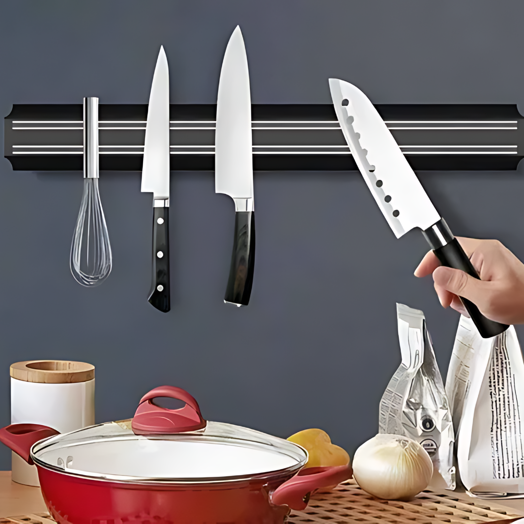 SOPORTE MAGNÉTICO UTENSILIOS DE METAL – Ordena tus herramientas con estilo y máxima practicidad