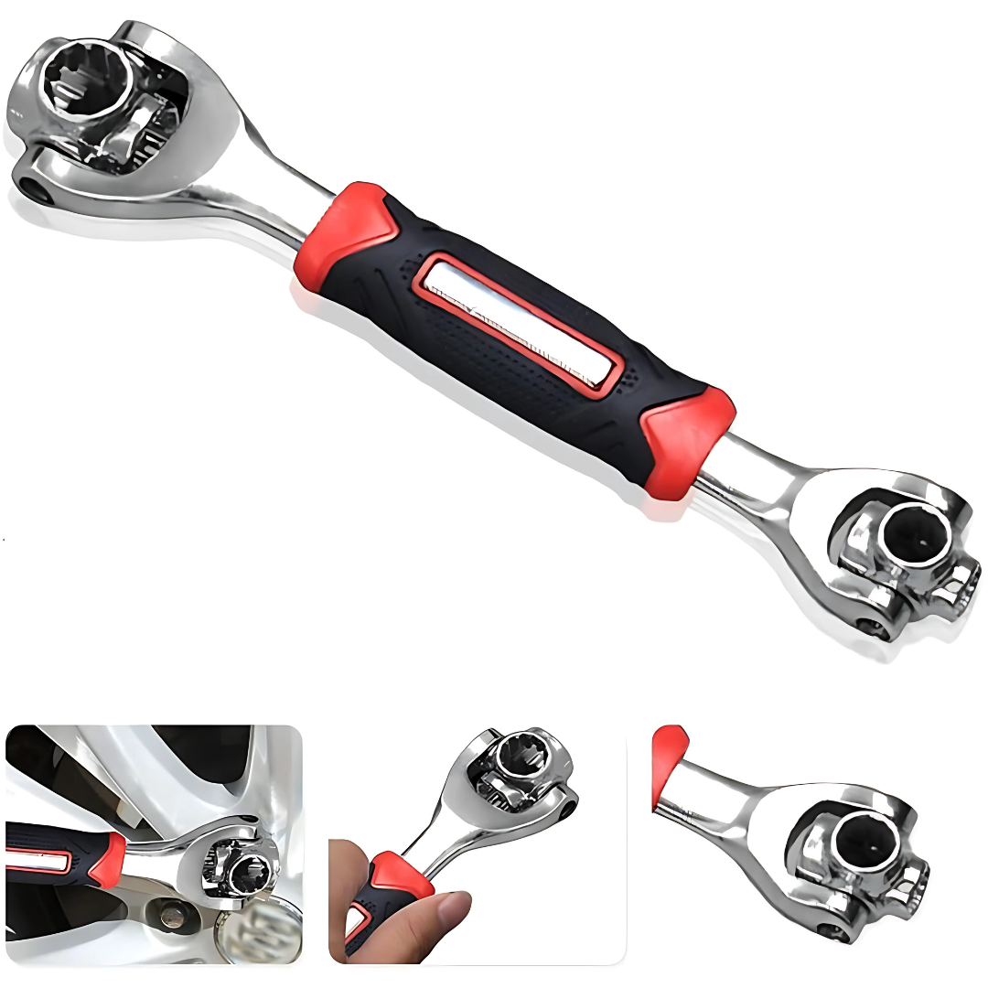 LLAVE INGLESA MULTIUSOS UNIVERSAL WRENCH 8 EN 1 – La herramienta que reemplaza todo tu maletín