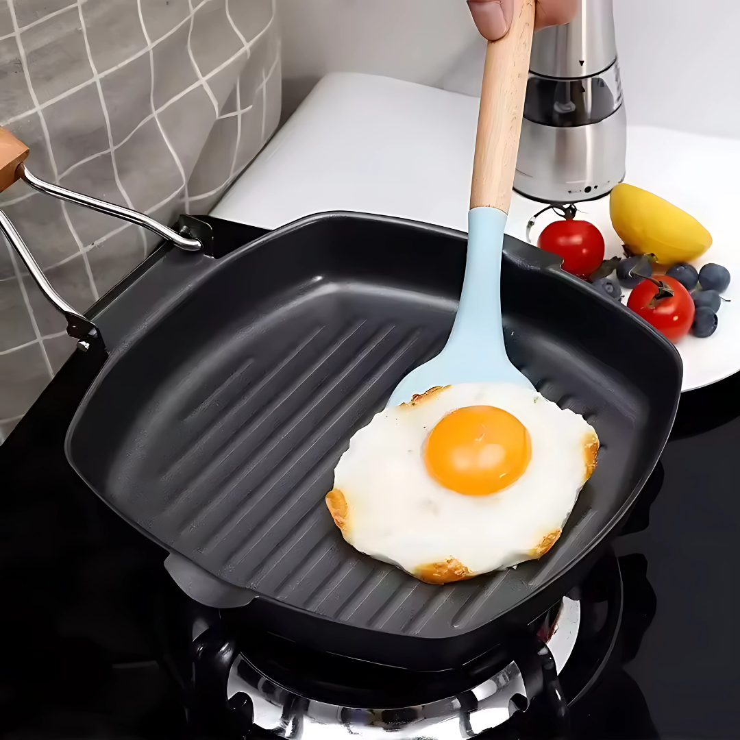 GRILL NON STICK – Cocina fácil, sin grasa y sin que nada se pegue