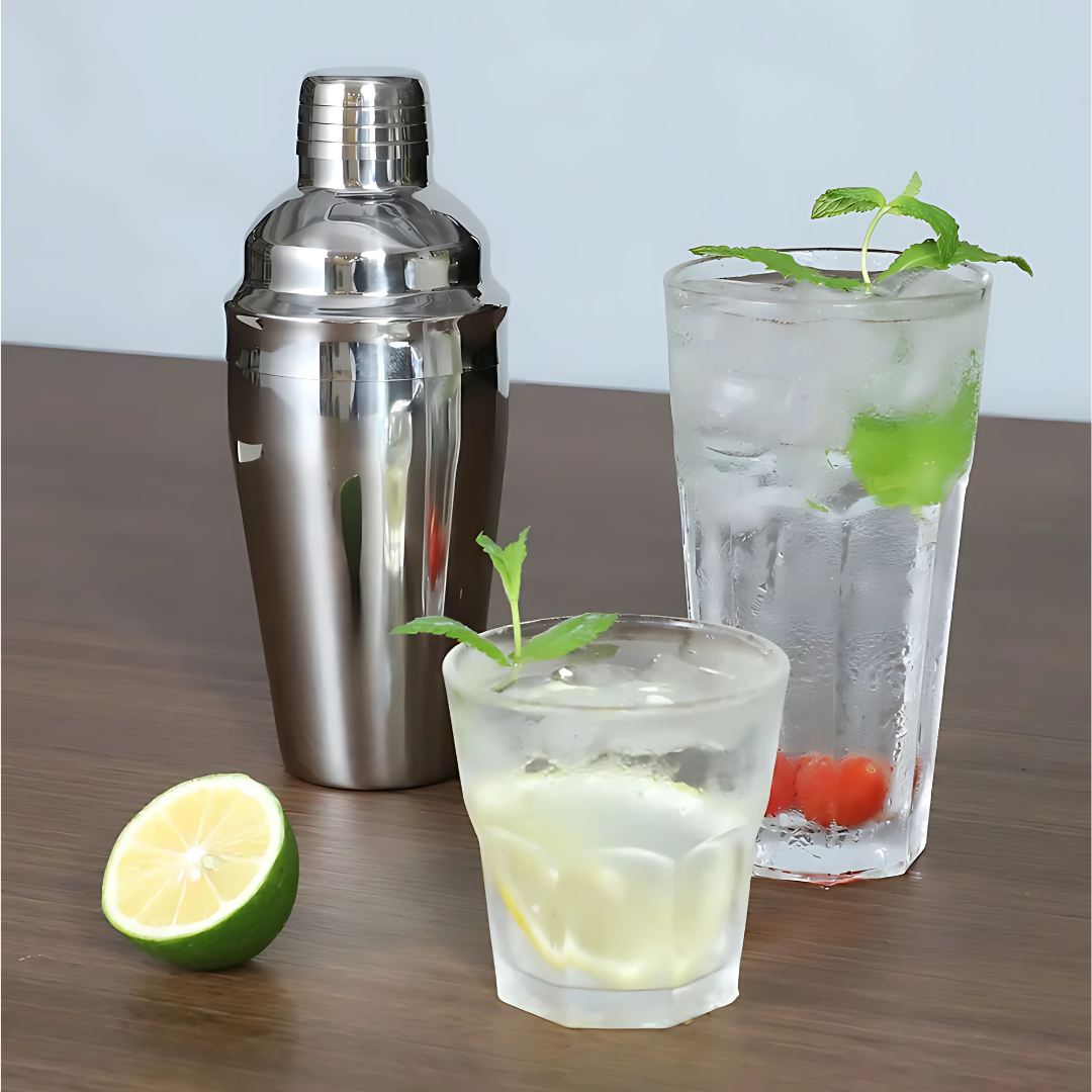 COCTELERA COBBLER 550ML (SHAKER) – Tus cócteles perfectos como un bartender profesional